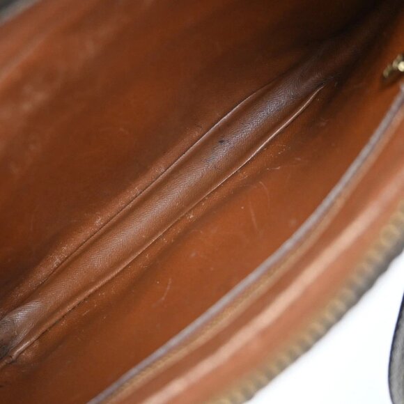 LOUIS VUITTON Marly Dragonne GM Clutch Hand Bag Monogram Brown - Picture 14 of 15